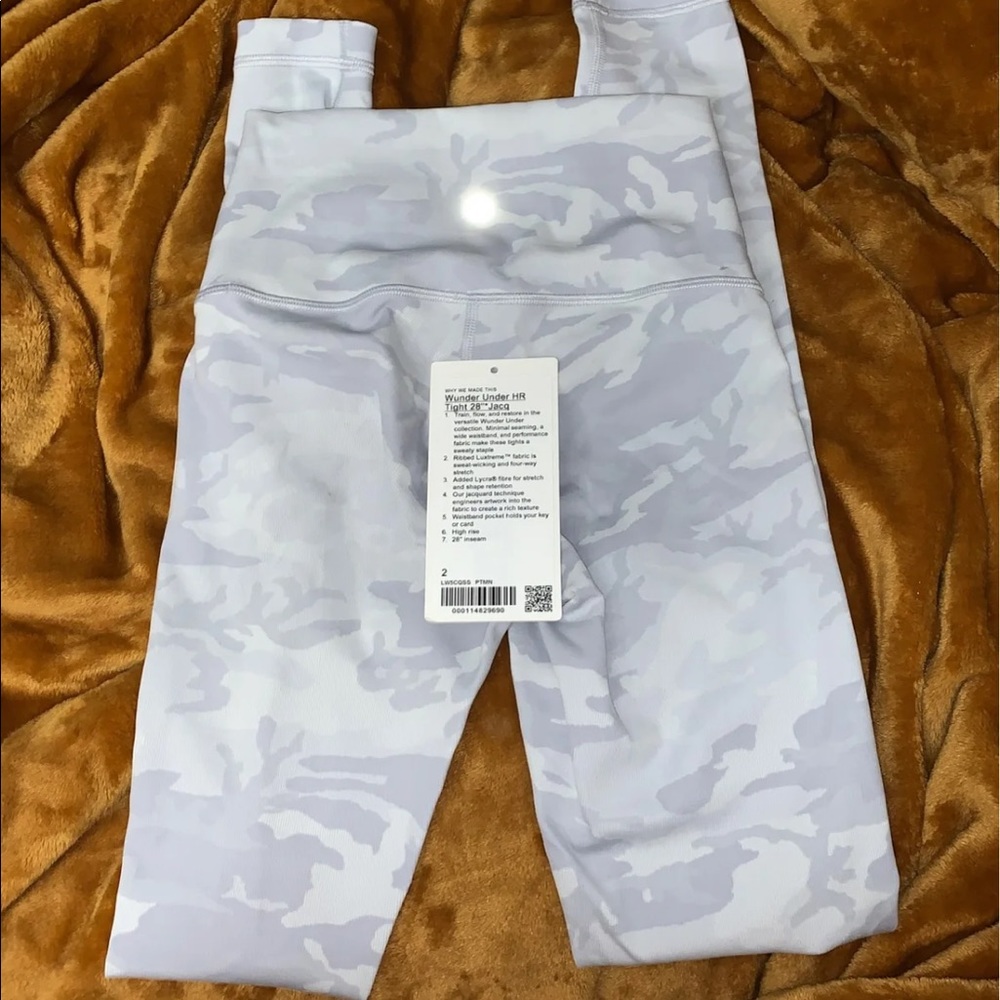 Lululemon wunder under high waist full on luxtrem 28”